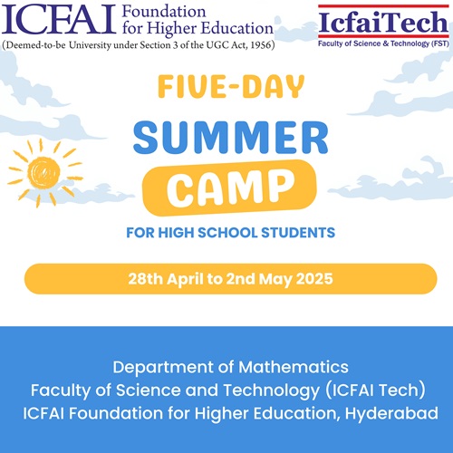 Summer camp Report 2025 - Department of Mathematics