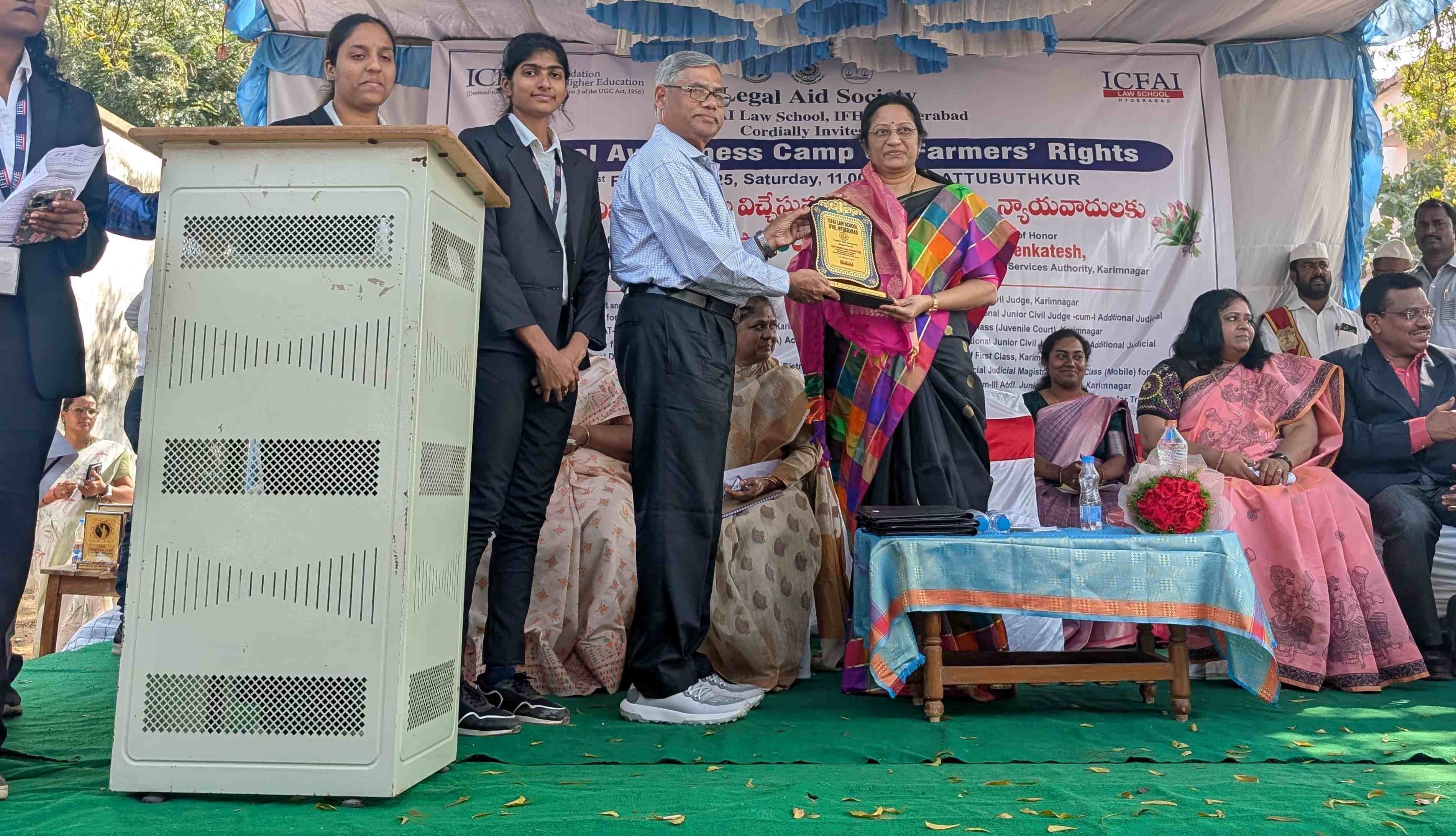 Legal Awareness Camp on Farmers’ Rights in Karimnagar District