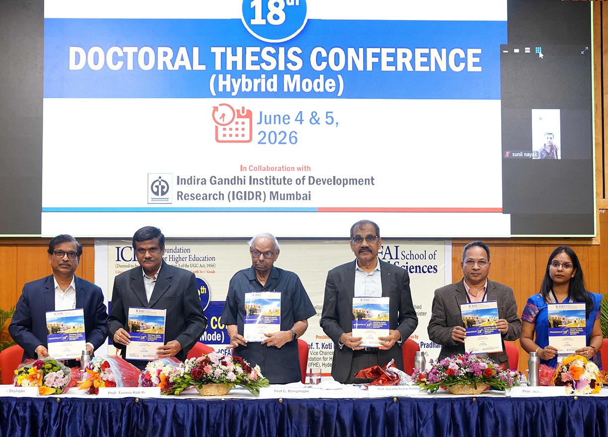 ISoSS 18th Doctoral Thesis Conference