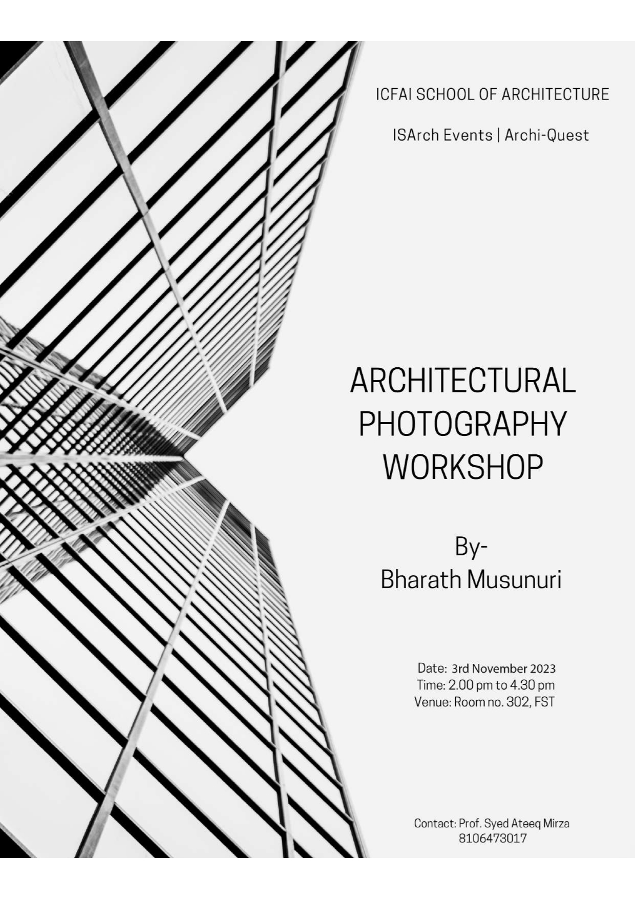 Architectural Photography Workshop