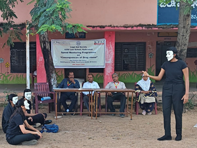 The third Speed Mentoring Programme in the current semester (2024-25) focused on "Consequences of Drug Abuse"