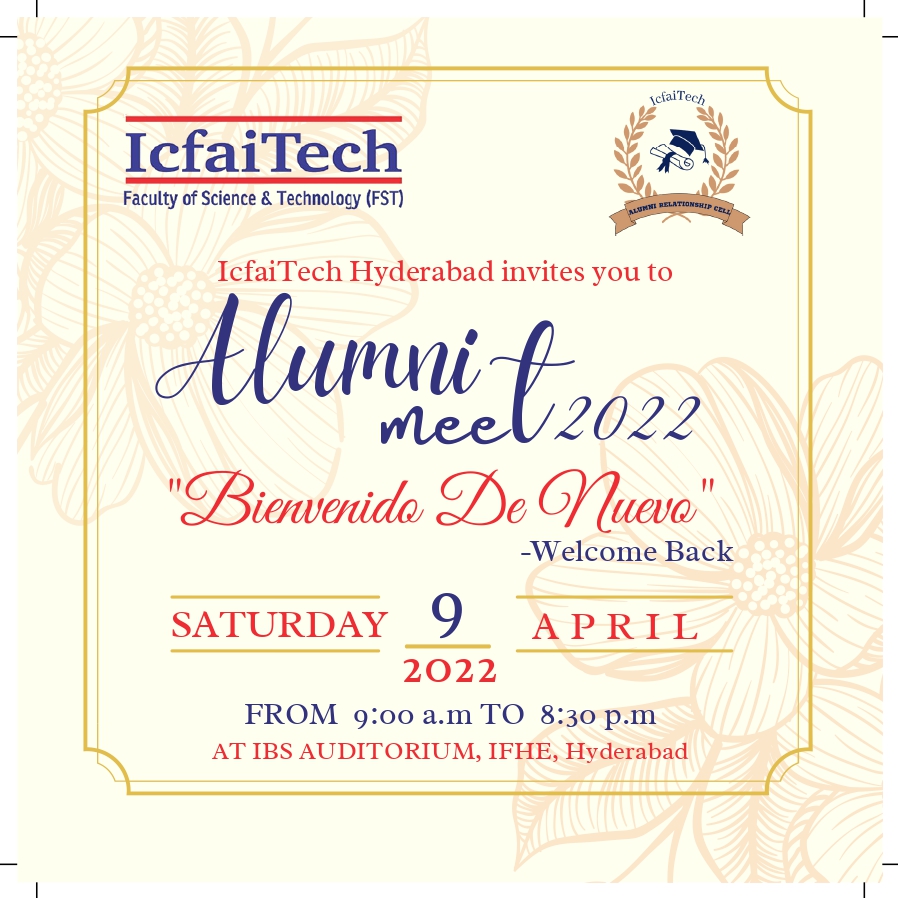 Alumni meet 2022 on 9th, April 2022