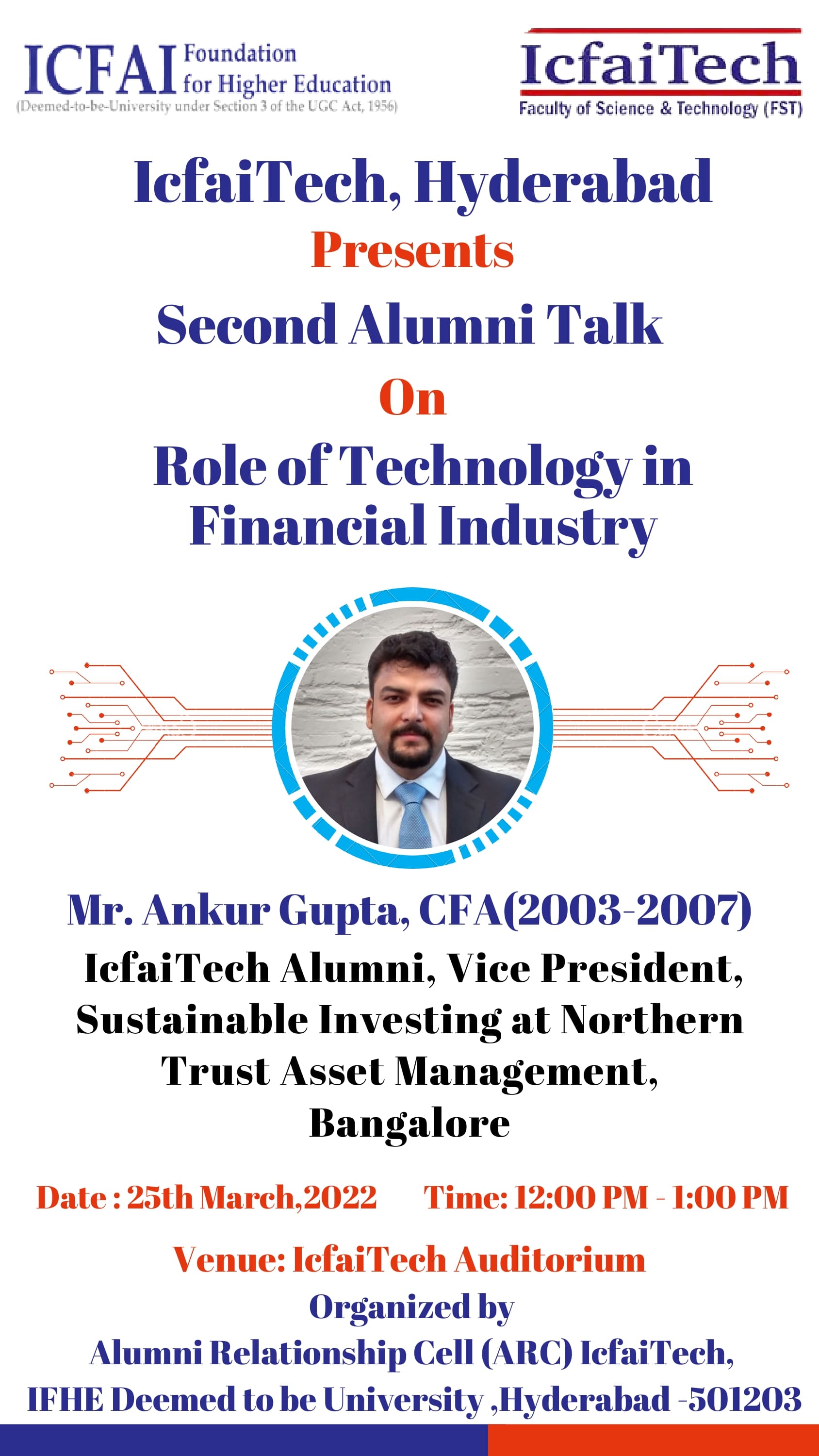 IcfaiTech Second Alumni Talk