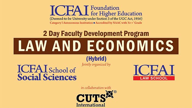 2 Day Faculty Development Program on Law And Economics