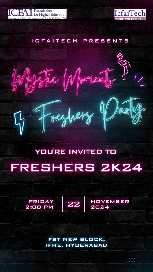 Freshers' 2024 Event: Mystic Moments