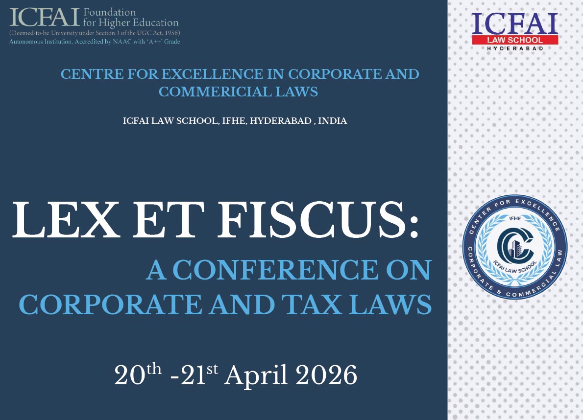 Lex Et Fiscus: A Conference on Corporate and Tax Laws