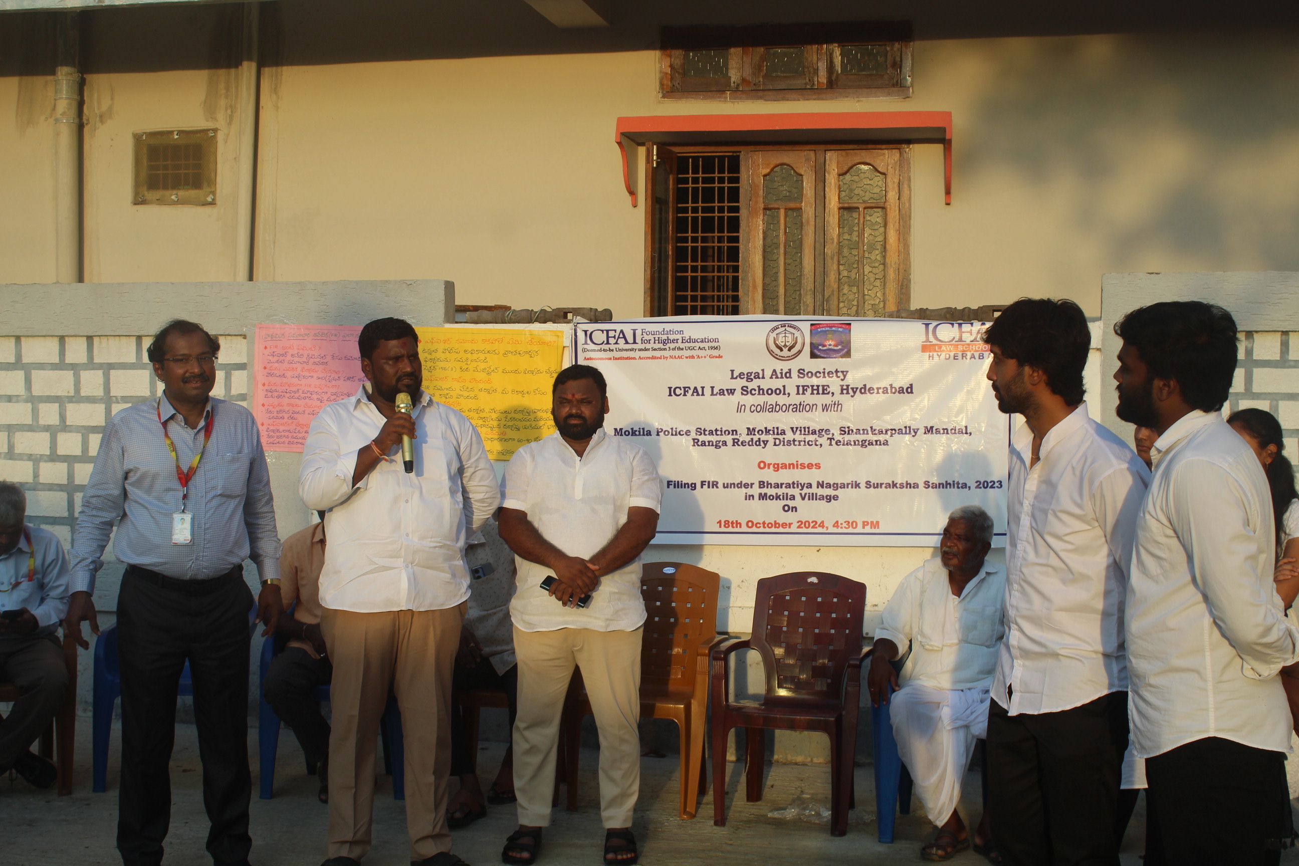 Street of Play on FIR conducted by Legal Aid Society on 18th October 2024